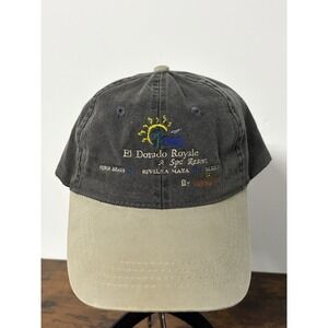 El Dorado Royals Resort Baseball Cap Strapback Hat Gray OSFM Otto Cap